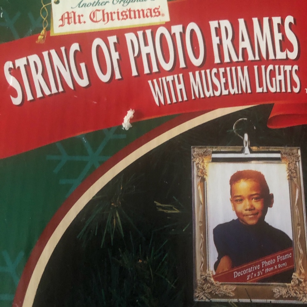 Christmas Picture Frame String Lights